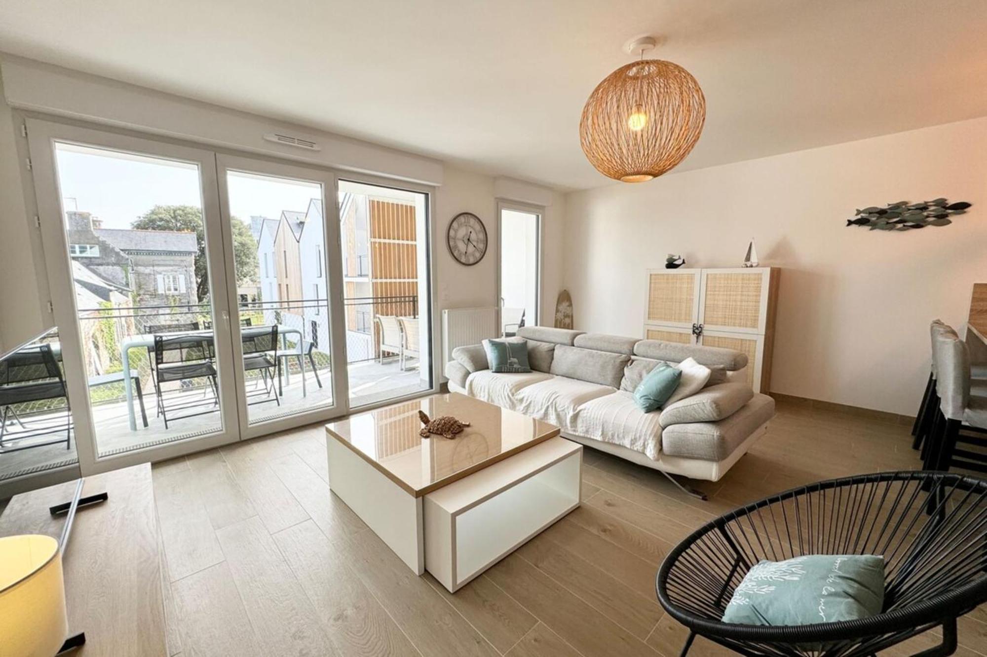 T3 De Standing Plein Bourg - 100M Des Plages Сен-Пьер-Киберон Экстерьер фото